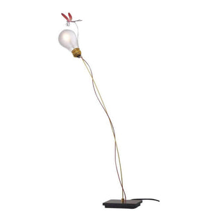 Ingo Maurer I Ricchi Poveri Bzzz table lamp with dragonfly Red - Buy now on ShopDecor - Discover the best products by INGO MAURER design