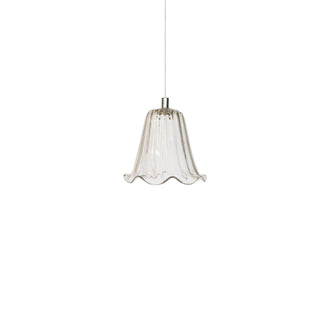 Karman Ceraunavolta suspension lamp "C" shape in glass Transparent - Buy now on ShopDecor - Discover the best products by KARMAN design