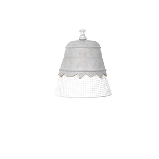 Karman Domenica wall lamp with wire netting White - Buy now on ShopDecor - Discover the best products by KARMAN design
