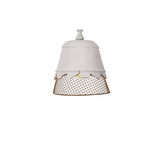 Karman Domenica wall lamp with wire netting Gold - Buy now on ShopDecor - Discover the best products by KARMAN design