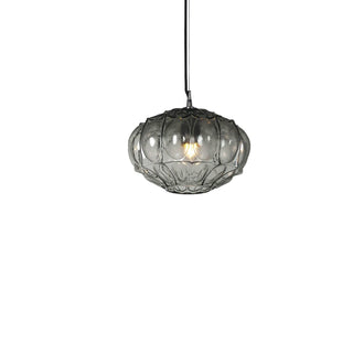 Karman Ginger suspension lamp diam. 30 cm. glass SE1161 Smoky grey - Buy now on ShopDecor - Discover the best products by KARMAN design