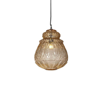 Karman Ginger suspension lamp diam. 30 cm. glass SE1163 Karman Pale yellow - Buy now on ShopDecor - Discover the best products by KARMAN design