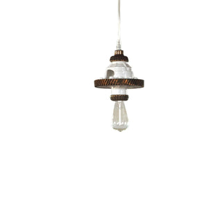 Karman Mek suspension lamp ceramic - mod. SE107-1 Bronze - Buy now on ShopDecor - Discover the best products by KARMAN design