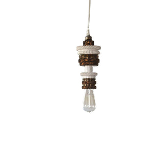 Karman Mek suspension lamp ceramic - mod. SE107-2 Bronze - Buy now on ShopDecor - Discover the best products by KARMAN design
