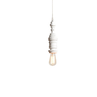 Karman Mek suspension lamp ceramic - mod. SE107-3 Matt white - Buy now on ShopDecor - Discover the best products by KARMAN design