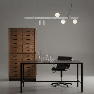Karman Stant LED suspension lamp 150 cm. Matt white - Buy now on ShopDecor - Discover the best products by KARMAN design