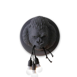Karman Ugo Rilla LED wall lamp in the shape of gorilla Karman Matt grey - Buy now on ShopDecor - Discover the best products by KARMAN design