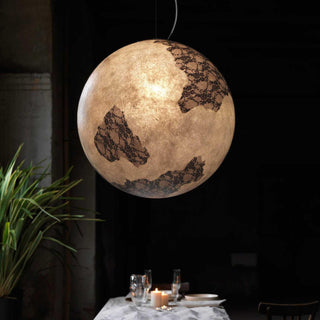 Karman Ululà LED suspension lamp bright sphere diam. 75 cm. - Buy now on ShopDecor - Discover the best products by KARMAN design