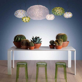 Kartell Bloom metallized suspension lamp diam. 53 cm. - Buy now on ShopDecor - Discover the best products by KARTELL design