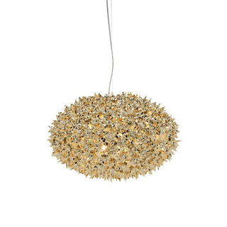 Kartell Bloom metallized suspension lamp diam. 53 cm. Kartell Gold GG - Buy now on ShopDecor - Discover the best products by KARTELL design