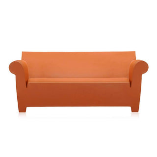 Kartell Bubble Club sofa Kartell Earth red 64 - Buy now on ShopDecor - Discover the best products by KARTELL design