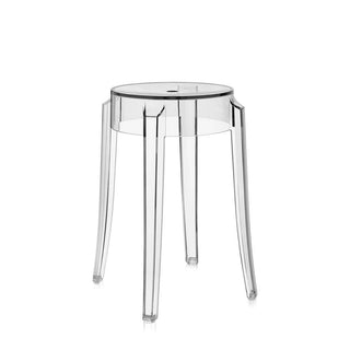 Kartell Charles Ghost stool H. 46 cm. Kartell Crystal B4 - Buy now on ShopDecor - Discover the best products by KARTELL design