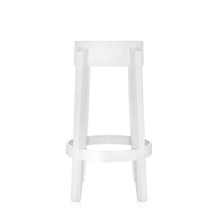 Kartell Charles Ghost stool H. 65 cm. - Buy now on ShopDecor - Discover the best products by KARTELL design