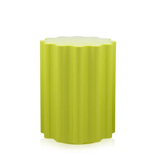 Kartell Colonna stool/side table H. 46 cm. Kartell Green 12 - Buy now on ShopDecor - Discover the best products by KARTELL design