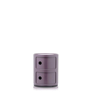 Kartell Componibili container with 2 drawers Kartell Purple 20 - Buy now on ShopDecor - Discover the best products by KARTELL design