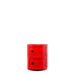 Kartell Componibili container with 2 drawers Kartell Red 10 - Buy now on ShopDecor - Discover the best products by KARTELL design