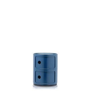 Kartell Componibili container with 2 drawers Kartell Blue 15 - Buy now on ShopDecor - Discover the best products by KARTELL design