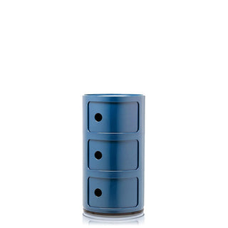 Kartell Componibili container with 3 drawers Kartell Blue 15 - Buy now on ShopDecor - Discover the best products by KARTELL design