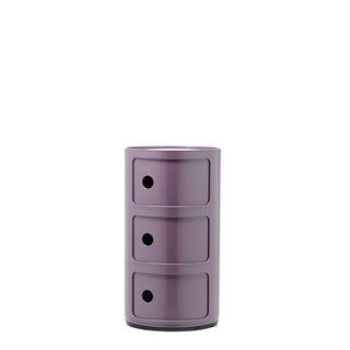 Kartell Componibili container with 3 drawers Kartell Purple 20 - Buy now on ShopDecor - Discover the best products by KARTELL design