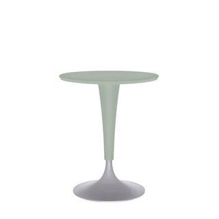 Kartell Dr.NA side table with steel base Kartell Fennel green 4N - Buy now on ShopDecor - Discover the best products by KARTELL design