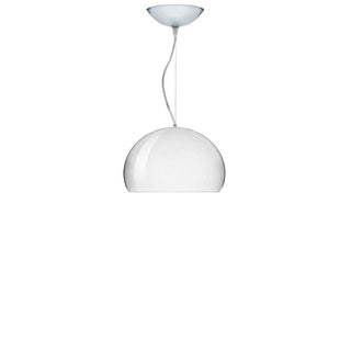 Kartell FL/Y metallized suspension lamp diam. 38 cm. - Buy now on ShopDecor - Discover the best products by KARTELL design