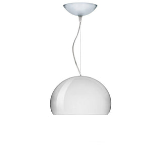 Kartell FL/Y metallized suspension lamp diam. 52 cm. - Buy now on ShopDecor - Discover the best products by KARTELL design