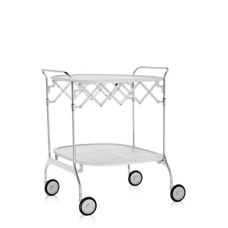 Kartell Gastone folding trolley Kartell White 03 - Buy now on ShopDecor - Discover the best products by KARTELL design
