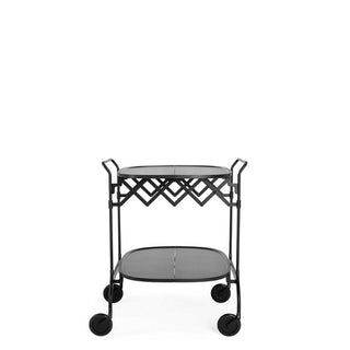Kartell Gastone Mat folding trolley Kartell Black 09 - Buy now on ShopDecor - Discover the best products by KARTELL design