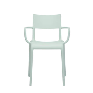 Kartell Generic A armchair in colored polypropylene Kartell Sage green VE - Buy now on ShopDecor - Discover the best products by KARTELL design