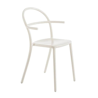 Kartell Generic C armchair in colored polypropylene Kartell White 03 - Buy now on ShopDecor - Discover the best products by KARTELL design