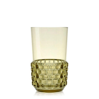 Kartell Jellies Family long drink glass Kartell Green E2 - Buy now on ShopDecor - Discover the best products by KARTELL design