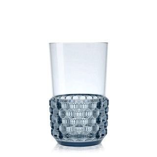 Kartell Jellies Family long drink glass Kartell Light blue E4 - Buy now on ShopDecor - Discover the best products by KARTELL design