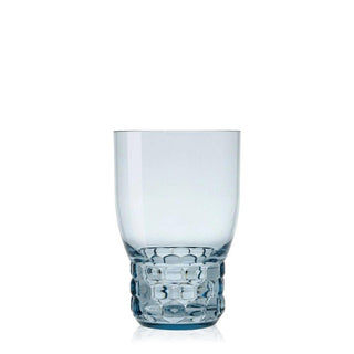Kartell Jellies Family water glass Kartell Light blue E4 - Buy now on ShopDecor - Discover the best products by KARTELL design