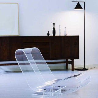Kartell LCP transparent chaise longue for indoor use - Buy now on ShopDecor - Discover the best products by KARTELL design