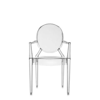 Kartell Louis Ghost armchair Kartell Smoke grey J1 - Buy now on ShopDecor - Discover the best products by KARTELL design