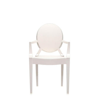 Kartell Louis Ghost armchair Kartell Glossy white E5 - Buy now on ShopDecor - Discover the best products by KARTELL design