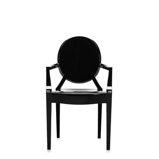 Kartell Louis Ghost armchair Kartell Black E6 - Buy now on ShopDecor - Discover the best products by KARTELL design