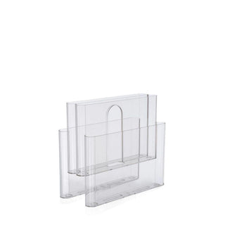 Kartell Magazine Rack with 4 compartments Transparent - Buy now on ShopDecor - Discover the best products by KARTELL design