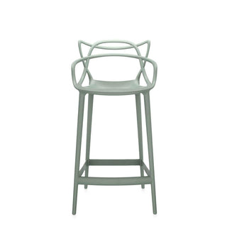 Kartell Masters stool with seat H. 65 cm. Kartell Sage green 14 - Buy now on ShopDecor - Discover the best products by KARTELL design