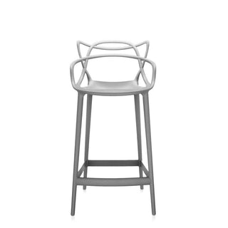 Kartell Masters stool with seat H. 65 cm. Kartell Grey 07 - Buy now on ShopDecor - Discover the best products by KARTELL design