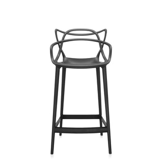 Kartell Masters stool with seat H. 65 cm. Kartell Black 09 - Buy now on ShopDecor - Discover the best products by KARTELL design