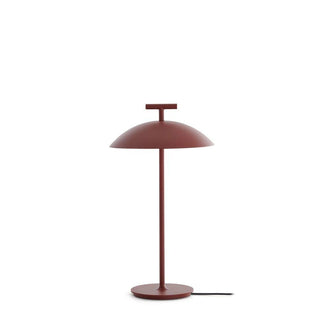 Kartell Mini Geen-A table lamp plug version for indoor use Kartell Brick Red MA - Buy now on ShopDecor - Discover the best products by KARTELL design