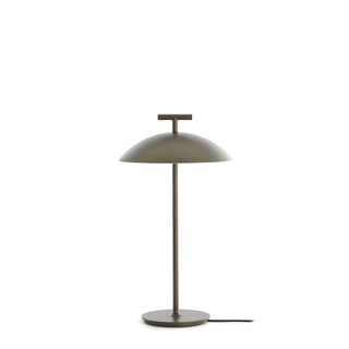 Kartell Mini Geen-A table lamp plug version for indoor use Kartell Bronze BR - Buy now on ShopDecor - Discover the best products by KARTELL design