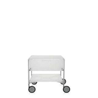 Kartell Mobil chest of drawers with 1 drawer, 1 shelf and wheels Kartell Ice L1 - Buy now on ShopDecor - Discover the best products by KARTELL design
