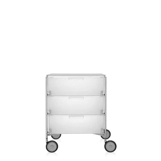 Kartell Mobil chest of drawers with 3 drawers and wheels Kartell Ice L1 - Buy now on ShopDecor - Discover the best products by KARTELL design