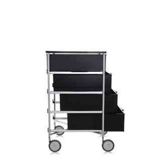 Kartell Mobil chest of drawers with 4 drawers and wheels - Buy now on ShopDecor - Discover the best products by KARTELL design