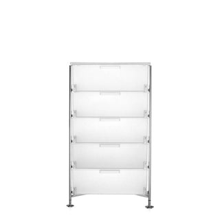 Kartell Mobil chest of drawers with 5 drawers Kartell Ice L1 - Buy now on ShopDecor - Discover the best products by KARTELL design