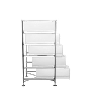 Kartell Mobil chest of drawers with 5 drawers - Buy now on ShopDecor - Discover the best products by KARTELL design