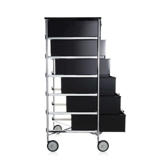 Kartell Mobil chest of drawers with 6 drawers and wheels - Buy now on ShopDecor - Discover the best products by KARTELL design