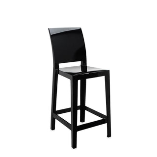 Kartell One More Please stool with seat H. 65 cm. Kartell Black E6 - Buy now on ShopDecor - Discover the best products by KARTELL design